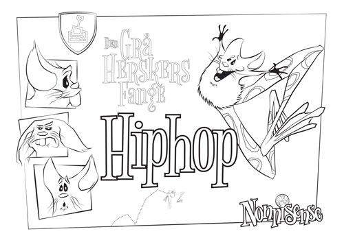 Hiphop tegning